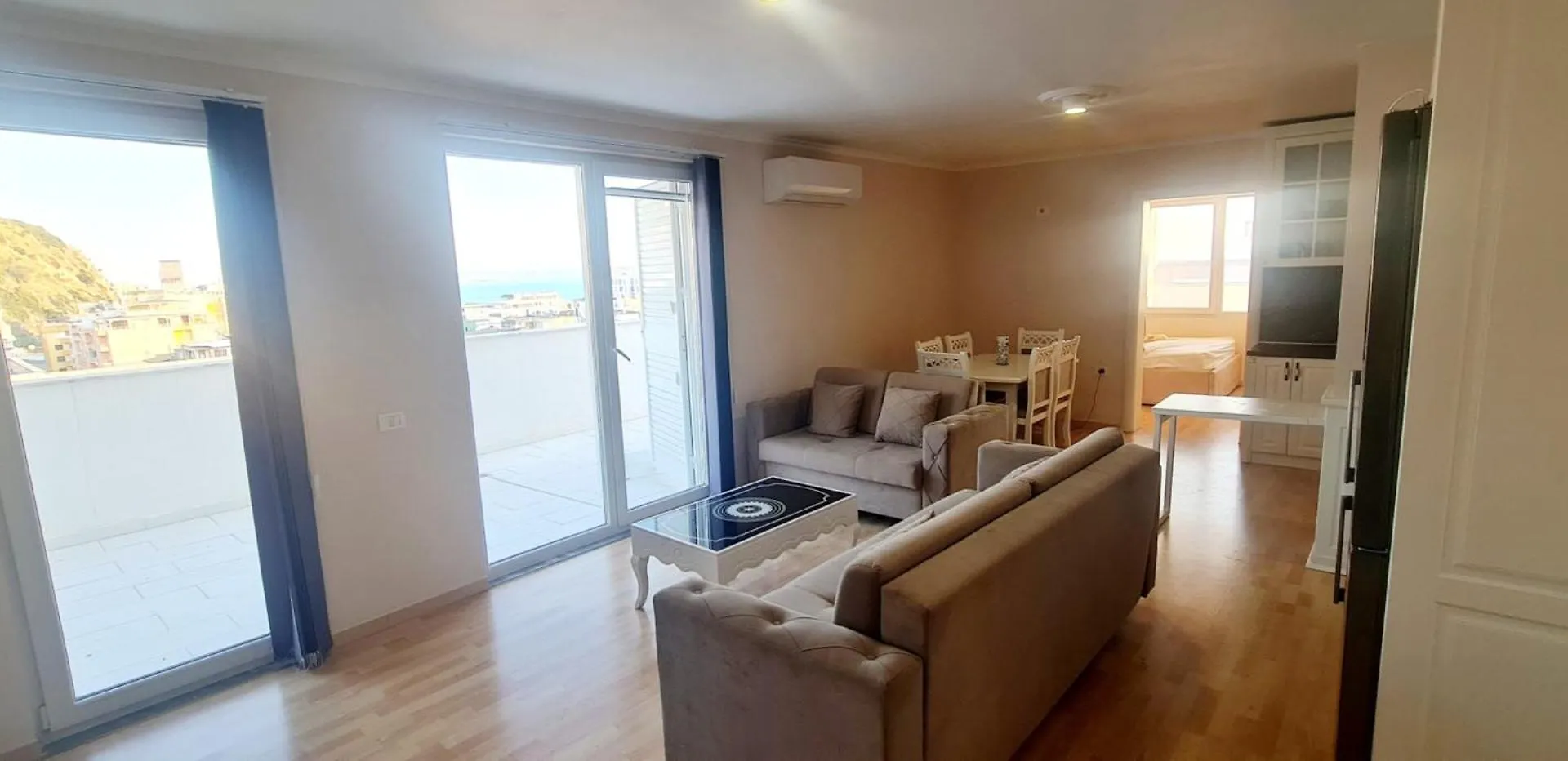 Magnifique Duplex Avec Terrasse Et Balcon Vue Mer A 100M De La Plage 3 Chambres دراس شقة