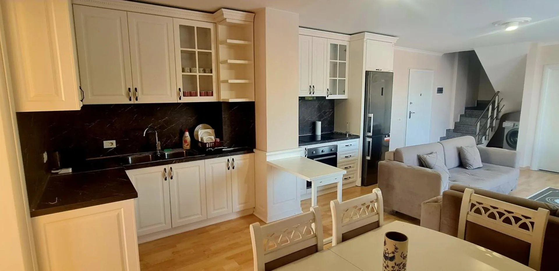 شقة Magnifique Duplex Avec Terrasse Et Balcon Vue Mer A 100M De La Plage 3 Chambres دراس